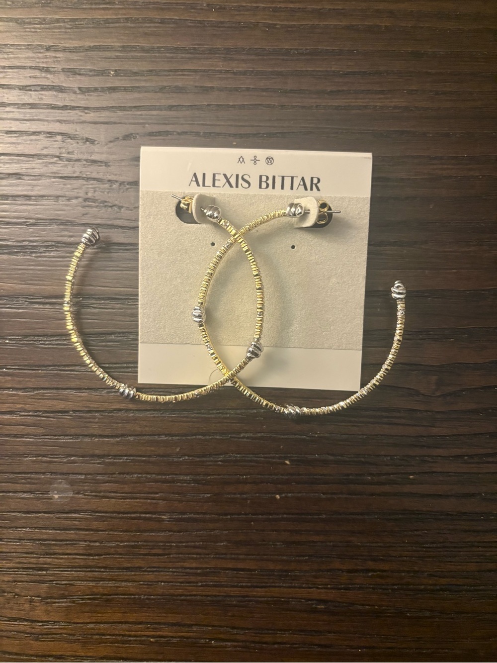 NEW Alexis Bittar Hoop Earrings